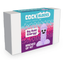 Front packaging box view of the Cock Blocks Bricked Up Kit featuring cyan and purple pixel art graphics and the slogan "Big Build Energy!"