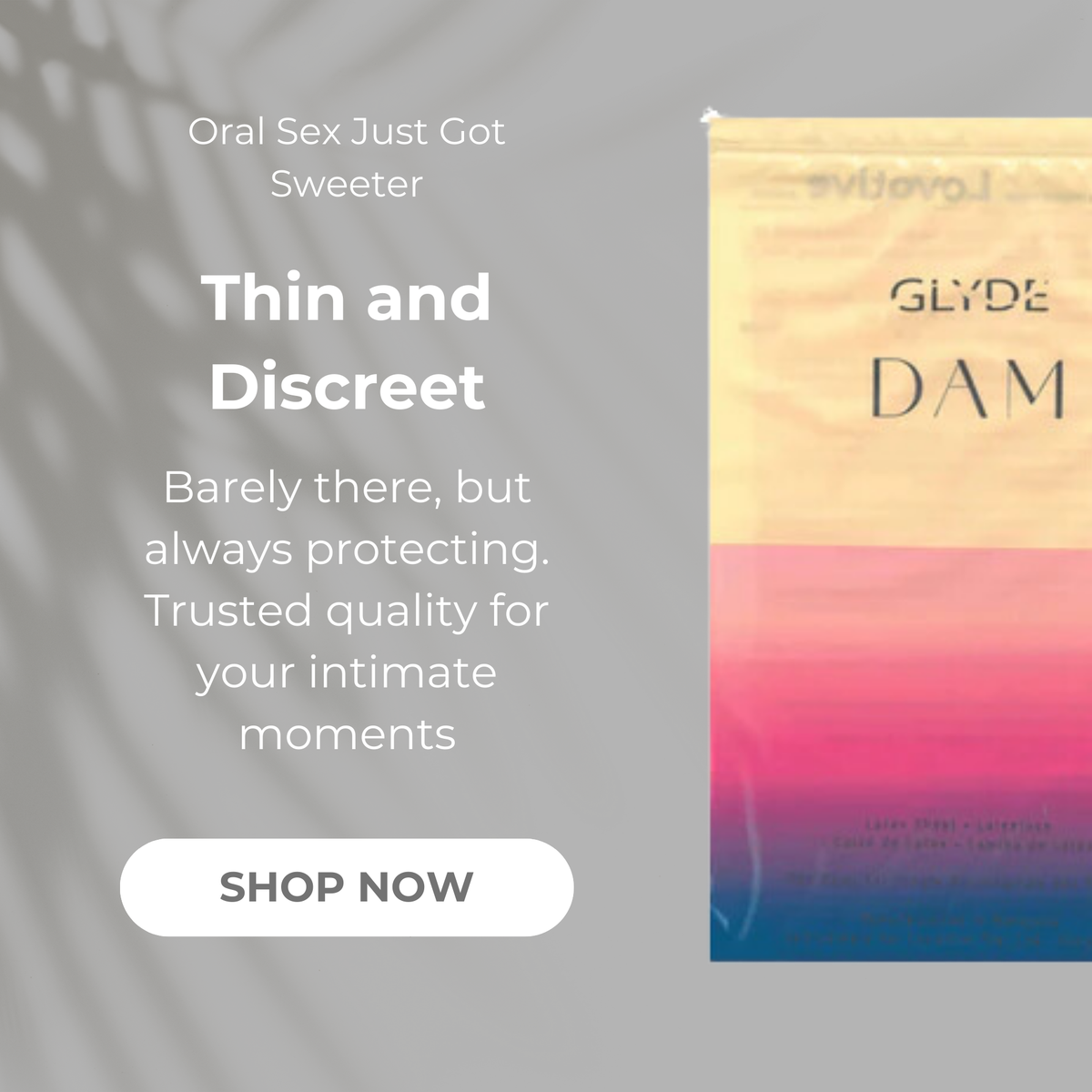 Sheer Glyde Dams Black/Cola