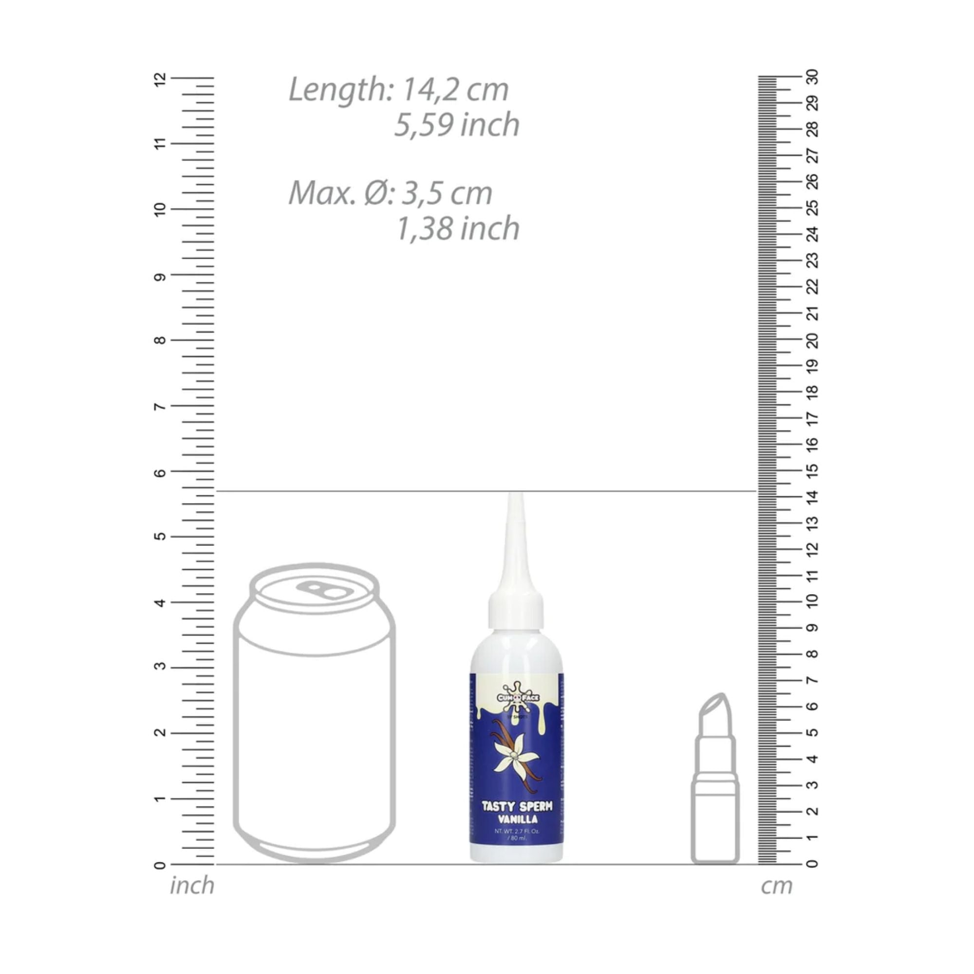 Cum Face Vanilla Tasty Sperm 3 fl oz Secondary image