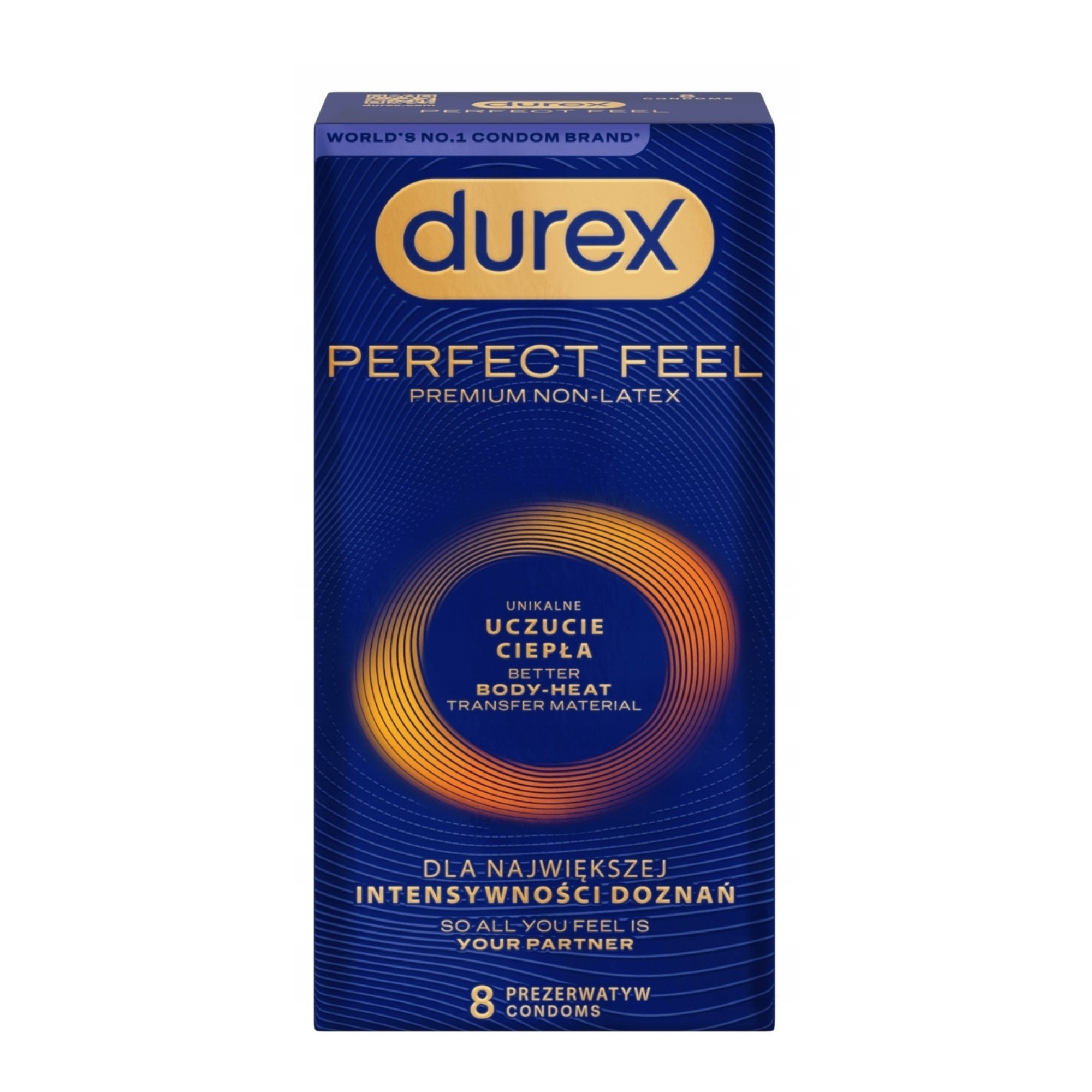 Durex Perfect Feel Non Latex 8 Pack Secondary image