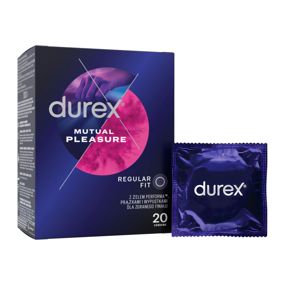 Durex Mutual Pleasure Box 20 | WorldCondoms