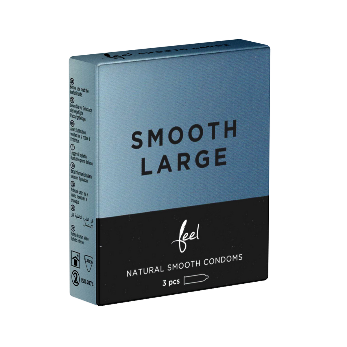 Feel Smooth Large Box 3 | WorldCondoms Main image
