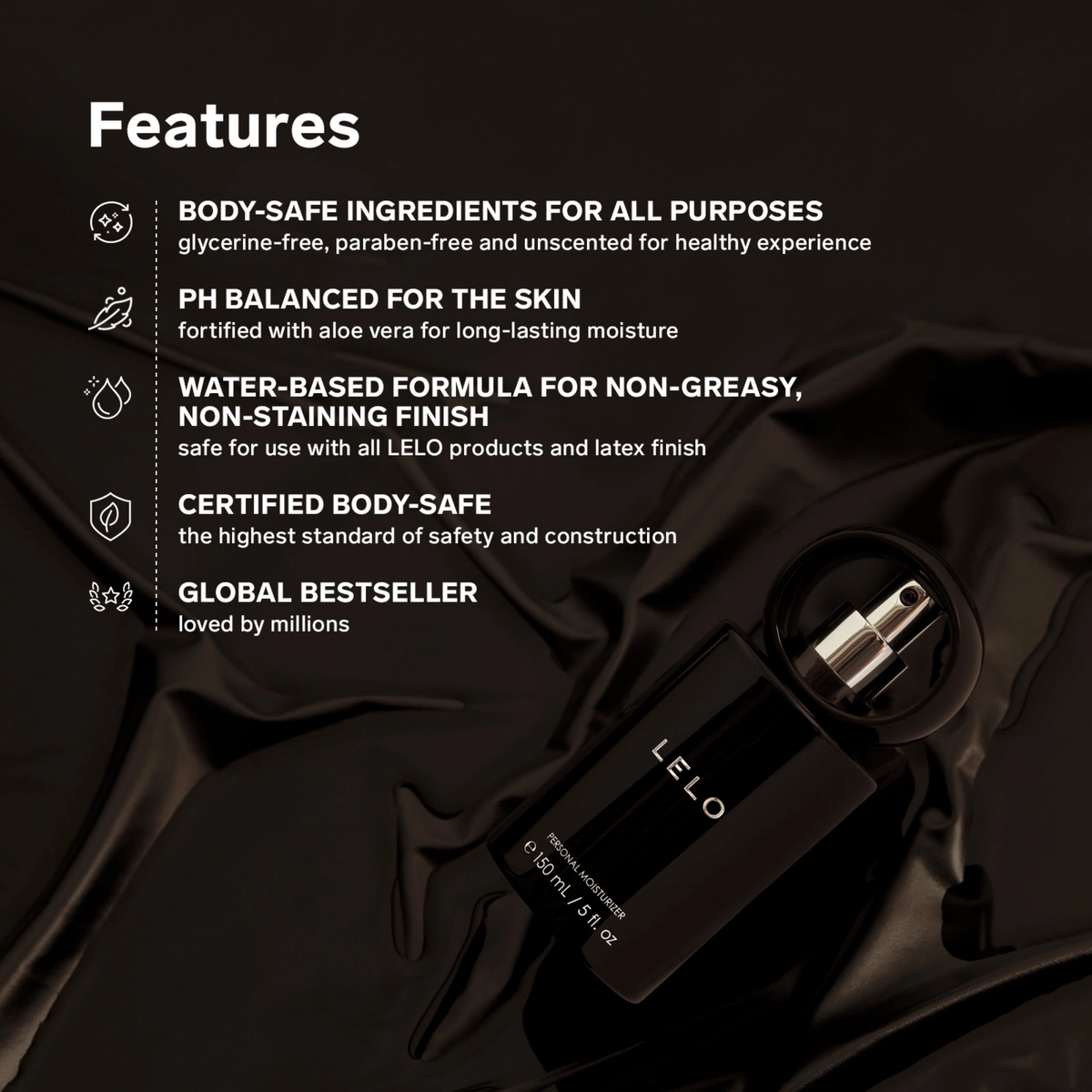 LELO Personal Moisturizer Water-Based 5 fl.oz