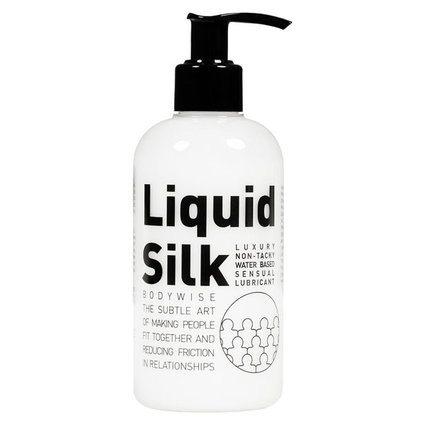 Liquid Silk Lube luxury non-tacky water based sensual lubricant 