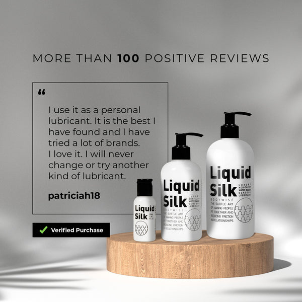 Liquid SIlk Water Baseed Lubricant