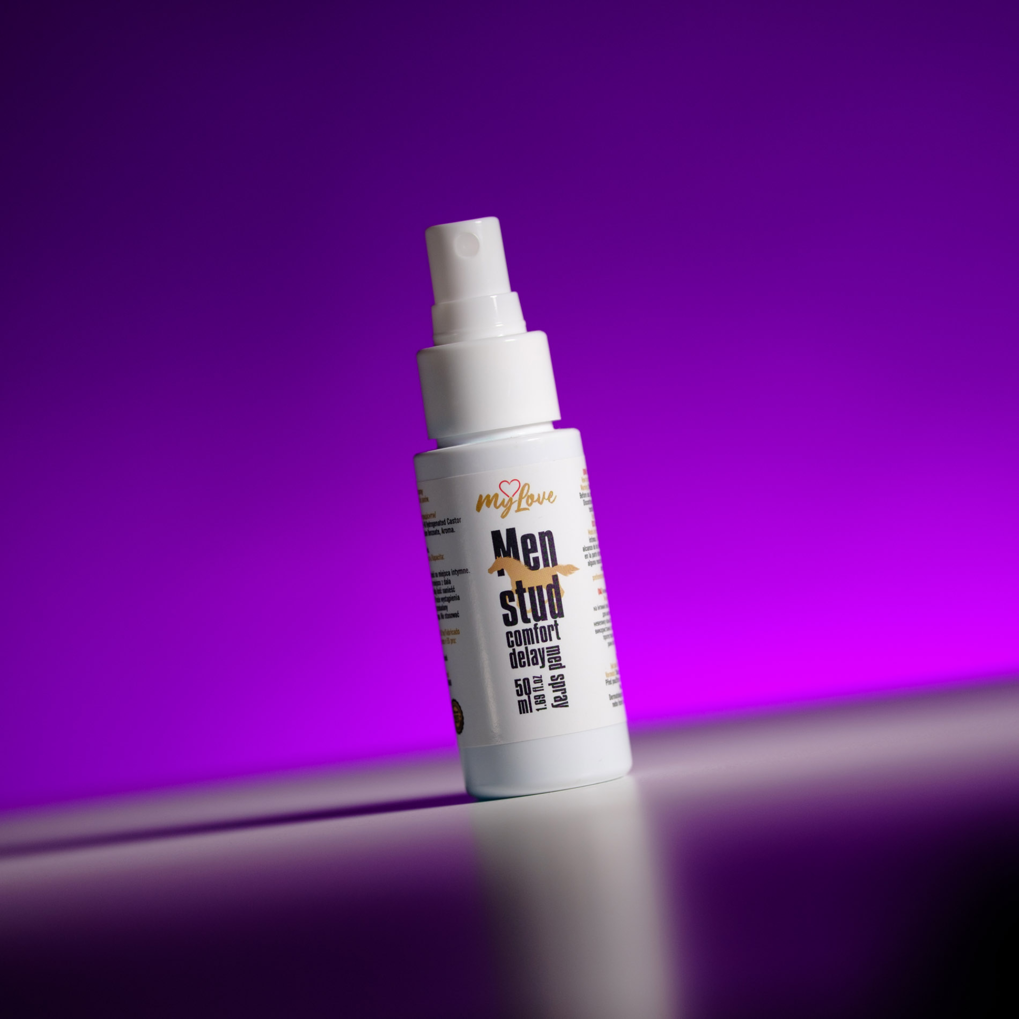 MyLove Men Stud Comfort Delay Med Spray 1.7 fl oz Secondary image