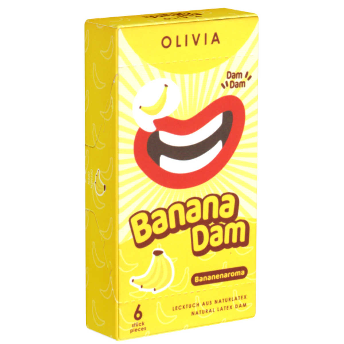 Olivia Banana Dams Pack 6 | WorldCondoms Main image