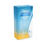 A Pasante Climax condom box. The box is blue and white. The name "Pasante" is written in blue letters inside a heart shape. Below the name are the words "Climax". The box contains 12 condoms.