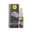 A gray box and a clear pump bottle of pjur "analyse me! Serum" are presented against a white background. 