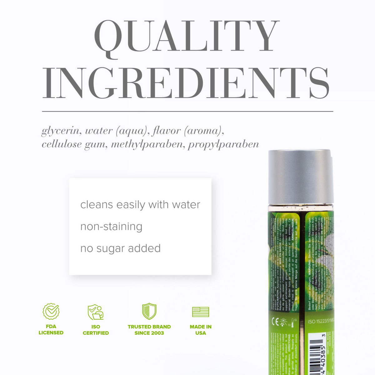 System JO H2O Green Apple - quality