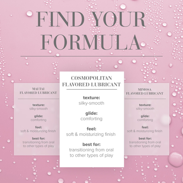 JO Cocktails Cosmopolitan Flavored Lube 2 fl oz - formula