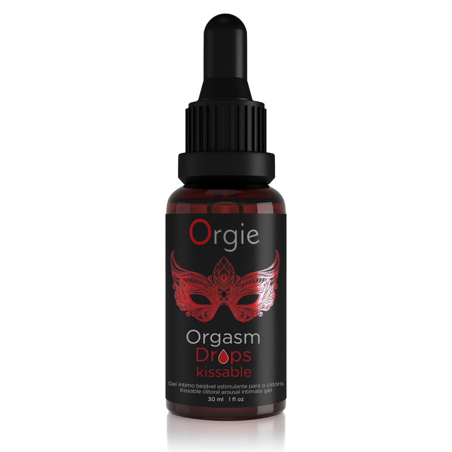 Orgie Orgasm Drops Kissable Gel 1 fl oz Secondary image