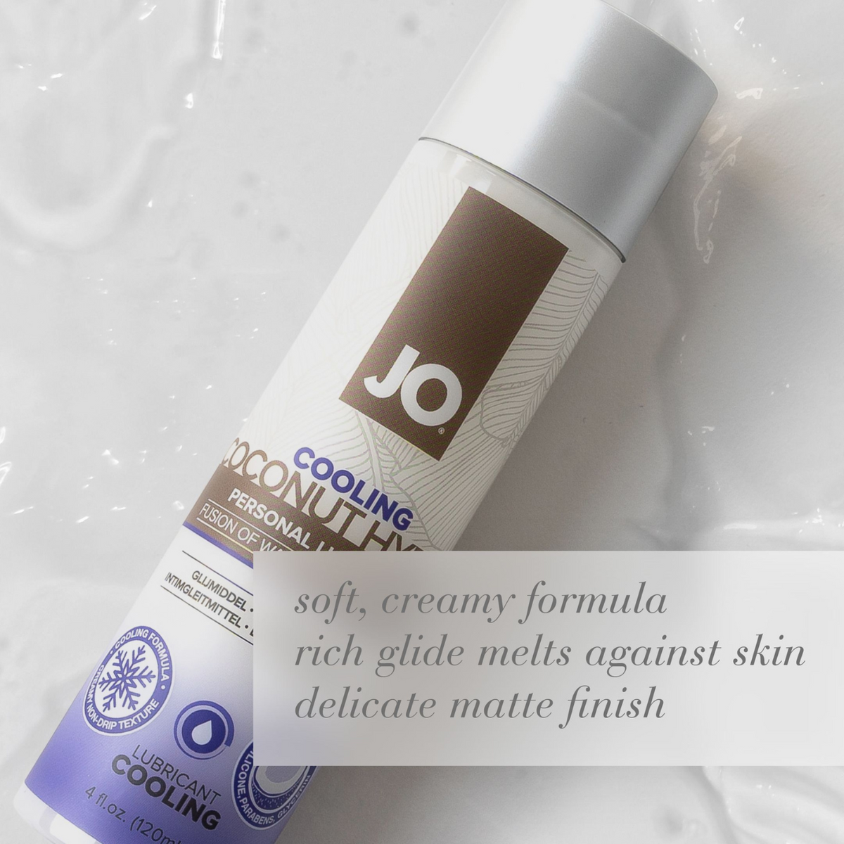 JO Silicone Free Hybrid Cooling - creamy formula
