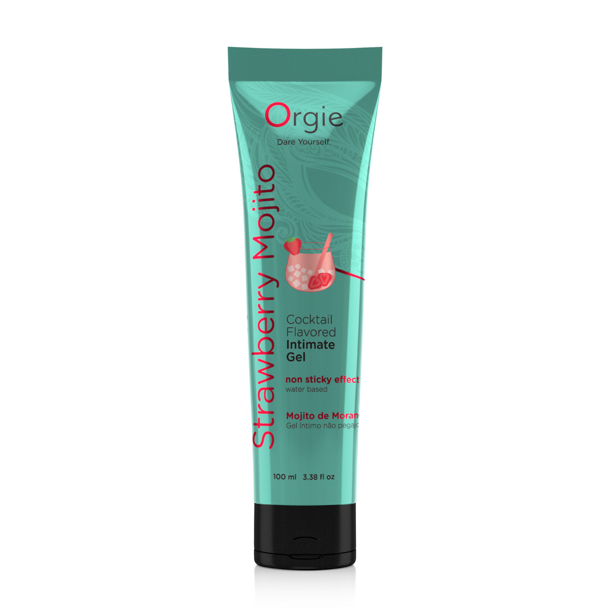 Orgie Lube Tube Cocktail Strawberry Mojito