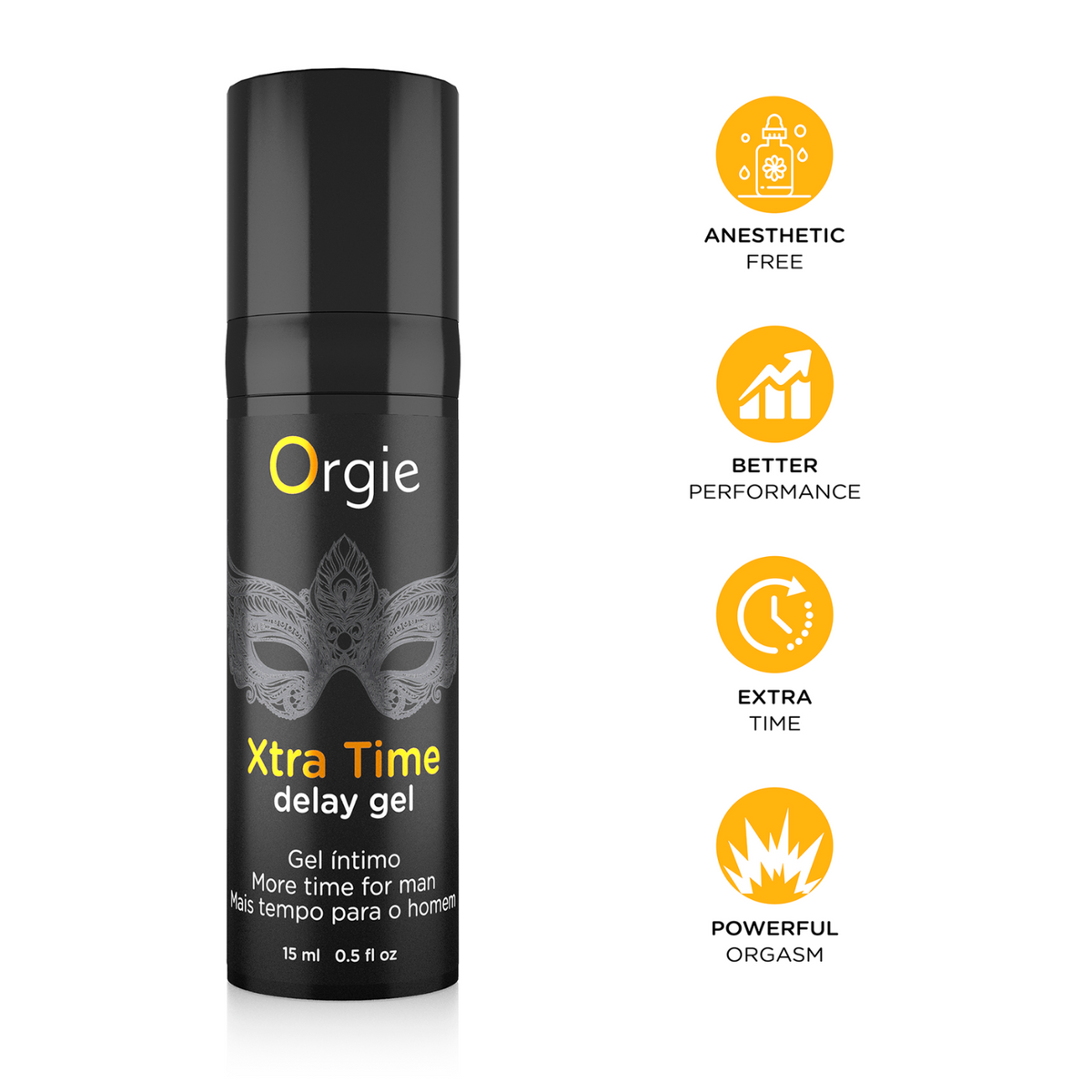 Orgie Xtra Time Delay Gel 15ml