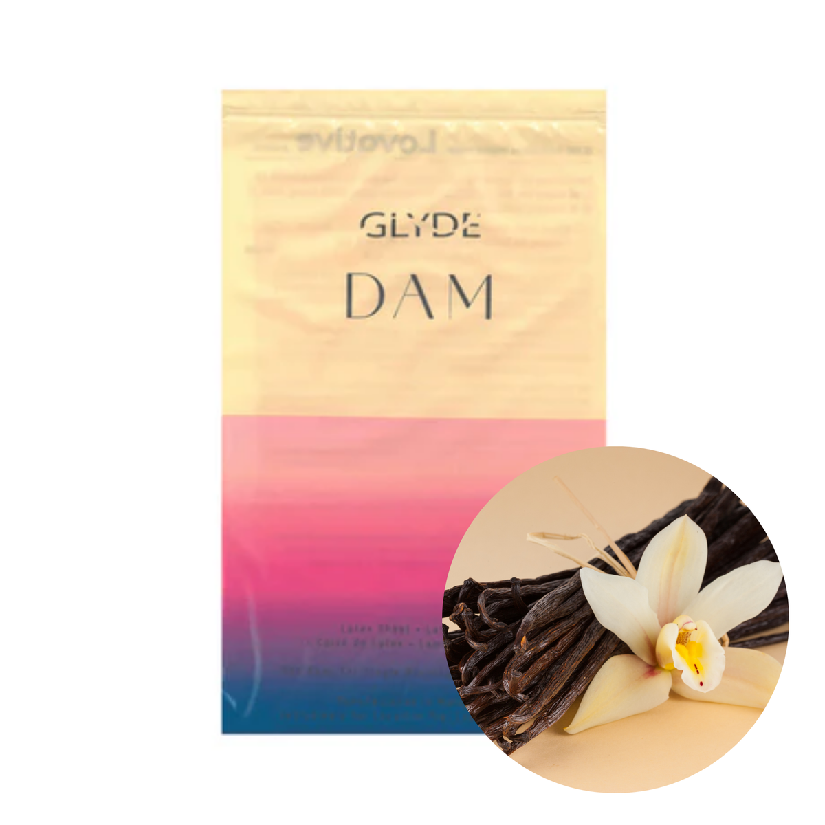 Sheer Glyde Dams Creme/Vanilla Main image