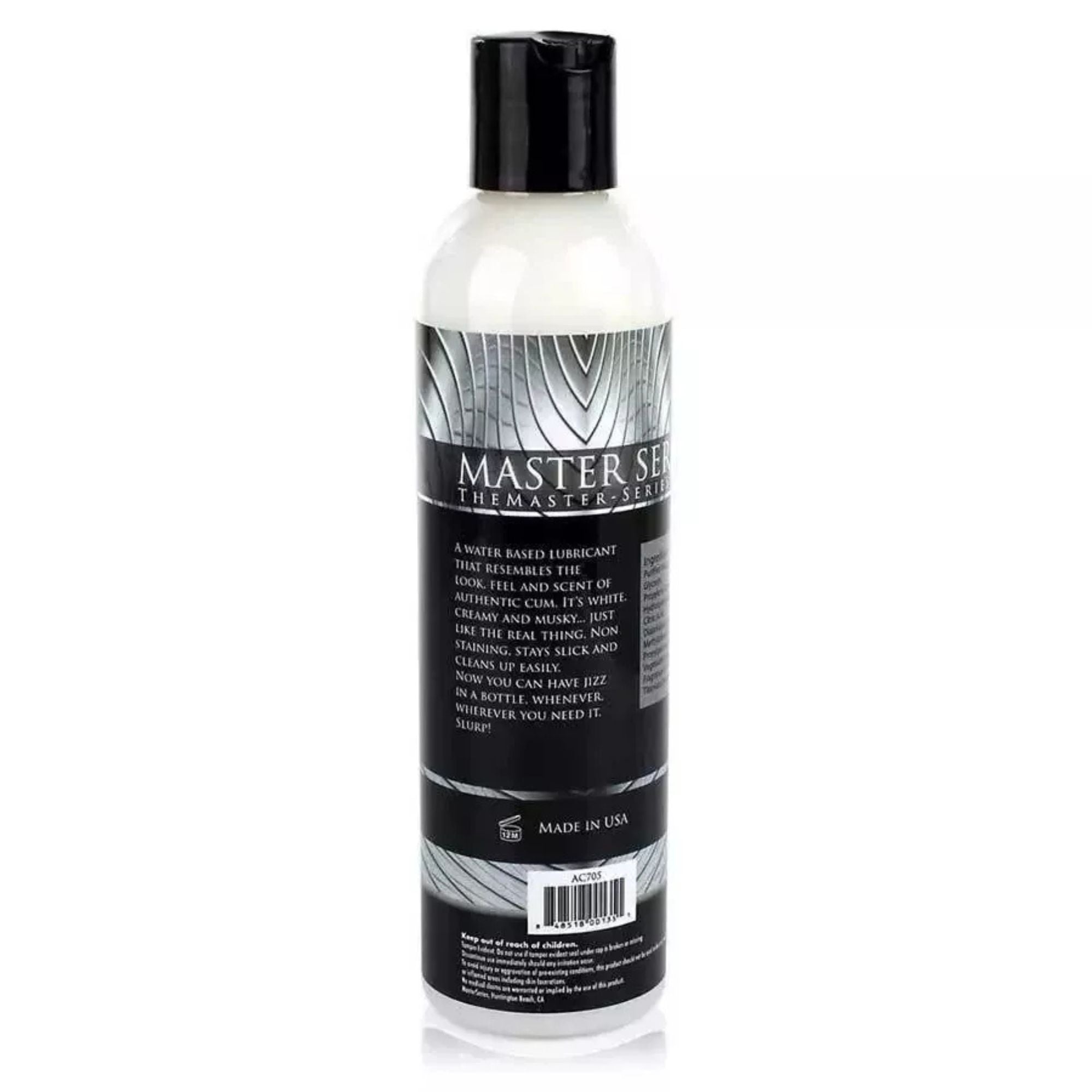 XR Brands Jizz Scented Lube 8 fl oz Secondary image
