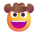 Cowboy Hat Face Emoji