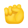 Raised fist emoji