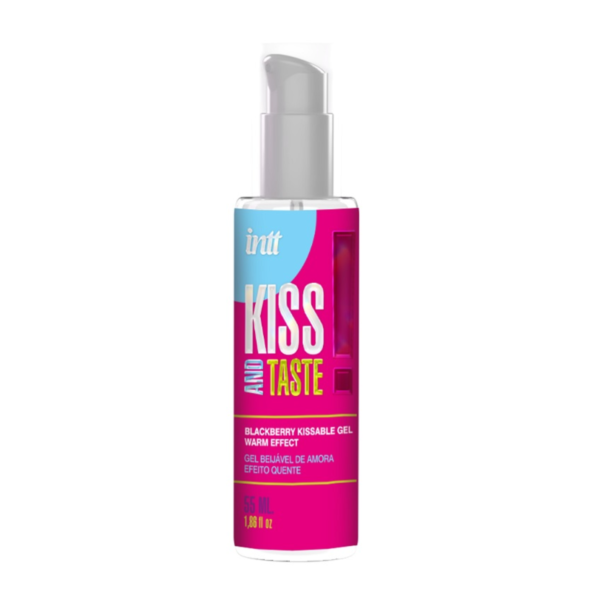 intt Kiss and Taste Blackberry Gel Warming 1.86 fl oz Secondary image