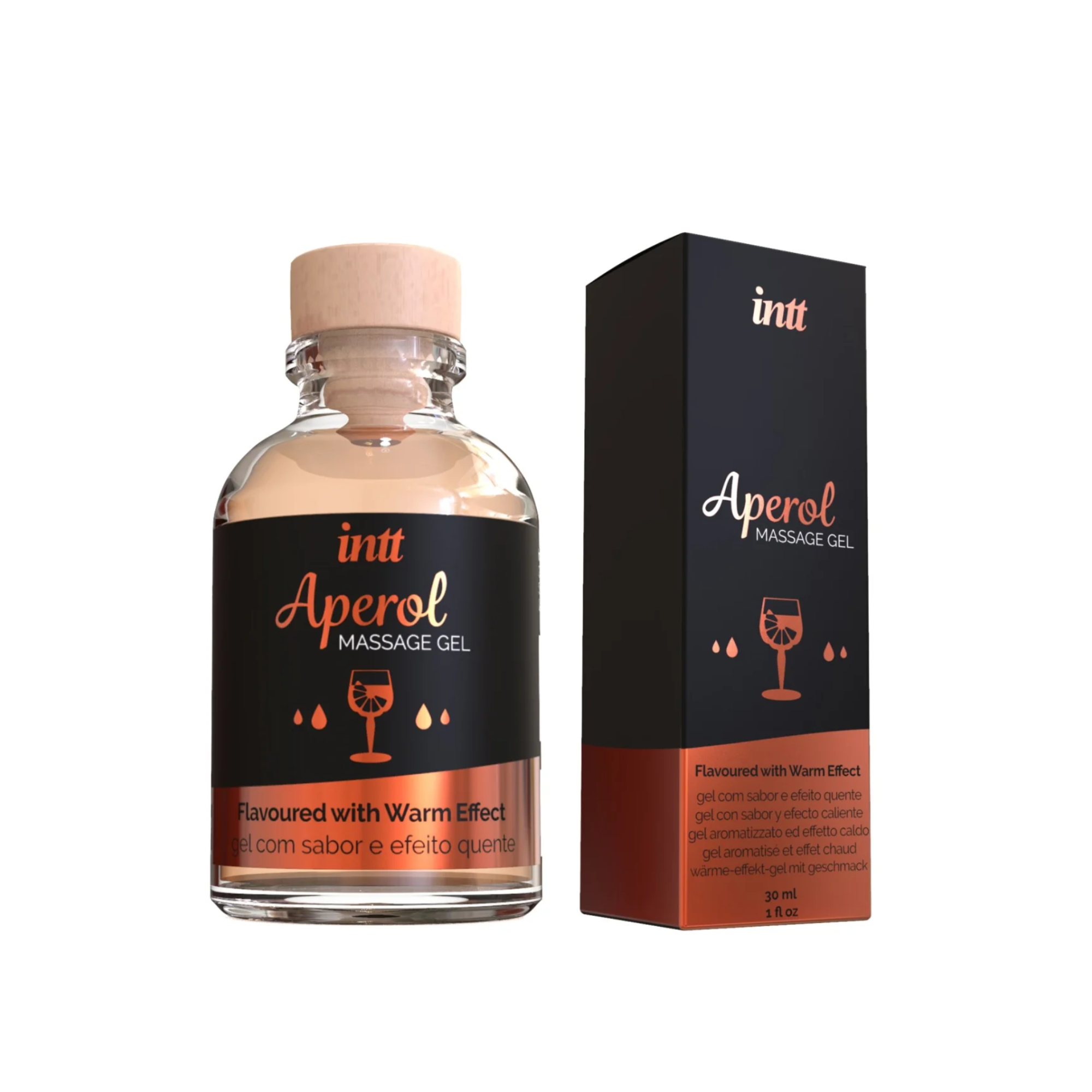intt Aperol Kissable Massage Gel 1 fl oz Secondary image