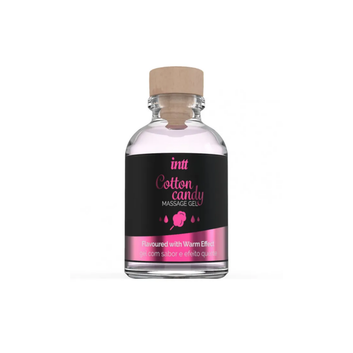 intt Cotton Candy Kissable Massage Gel 1 fl.oz Main image