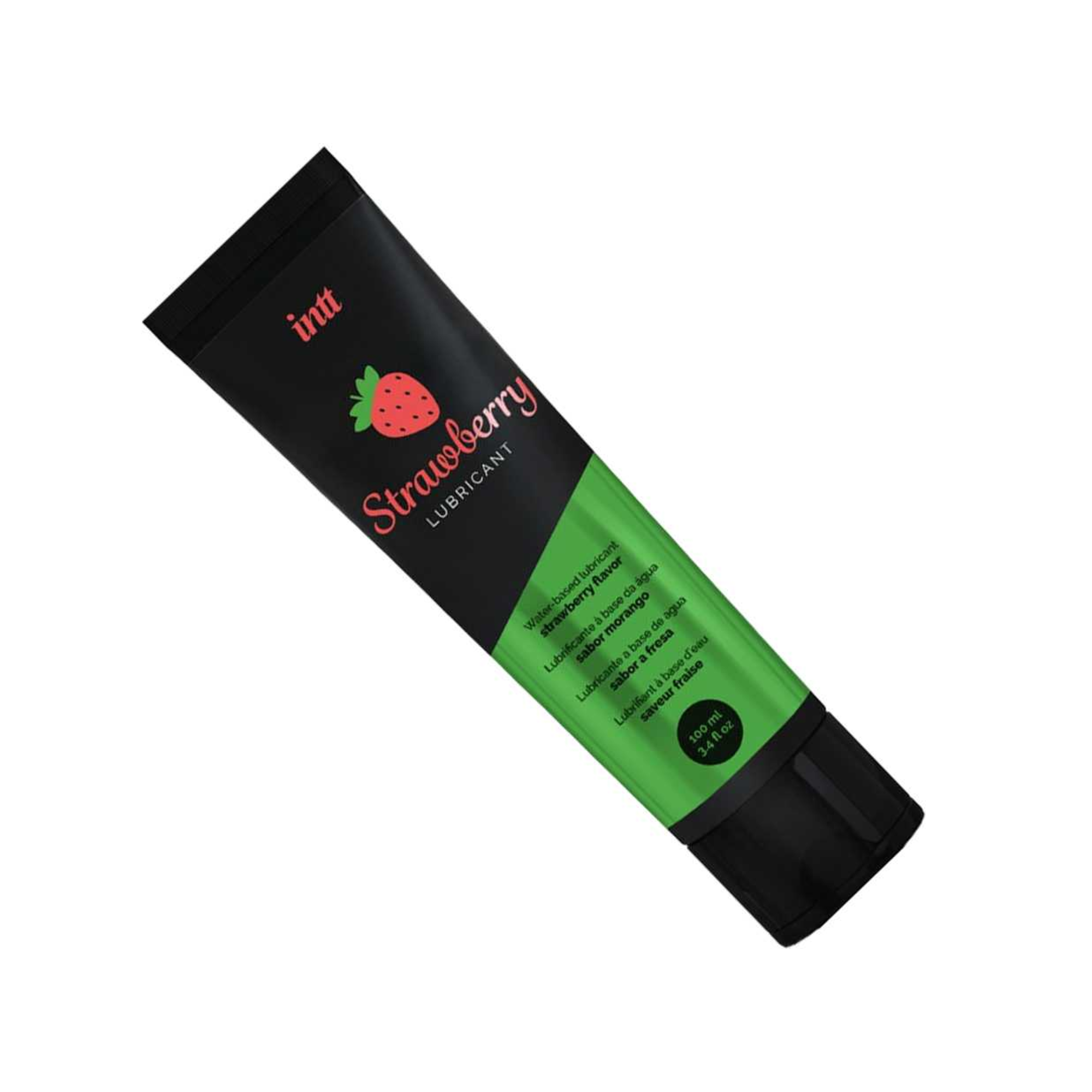 intt Strawberry Lube 3.4 fl oz Secondary image