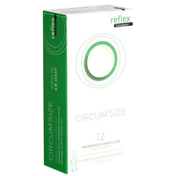 Reflex Circum Size Box 12 | WorldCondoms Main image
