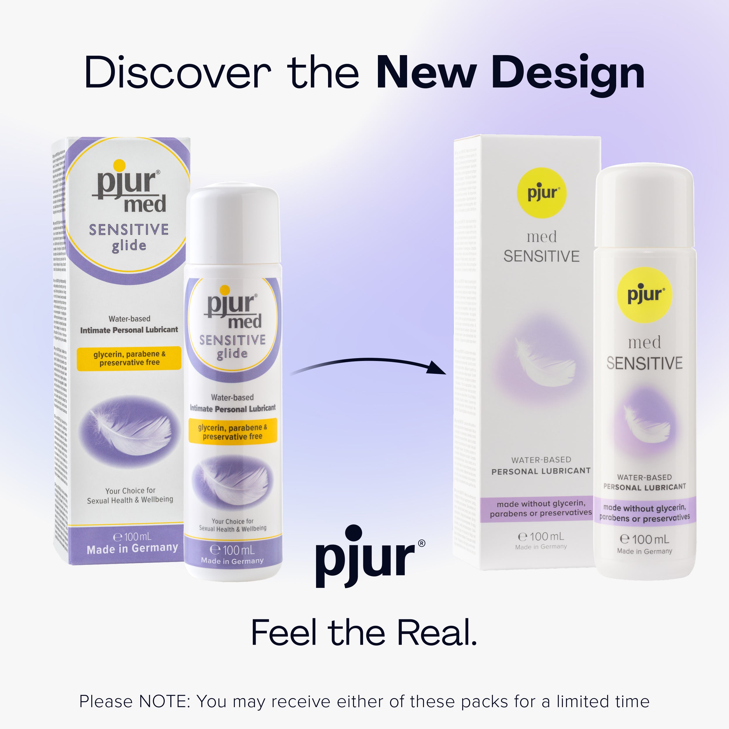 pjur med Sensitive Glide 100ml Secondary image