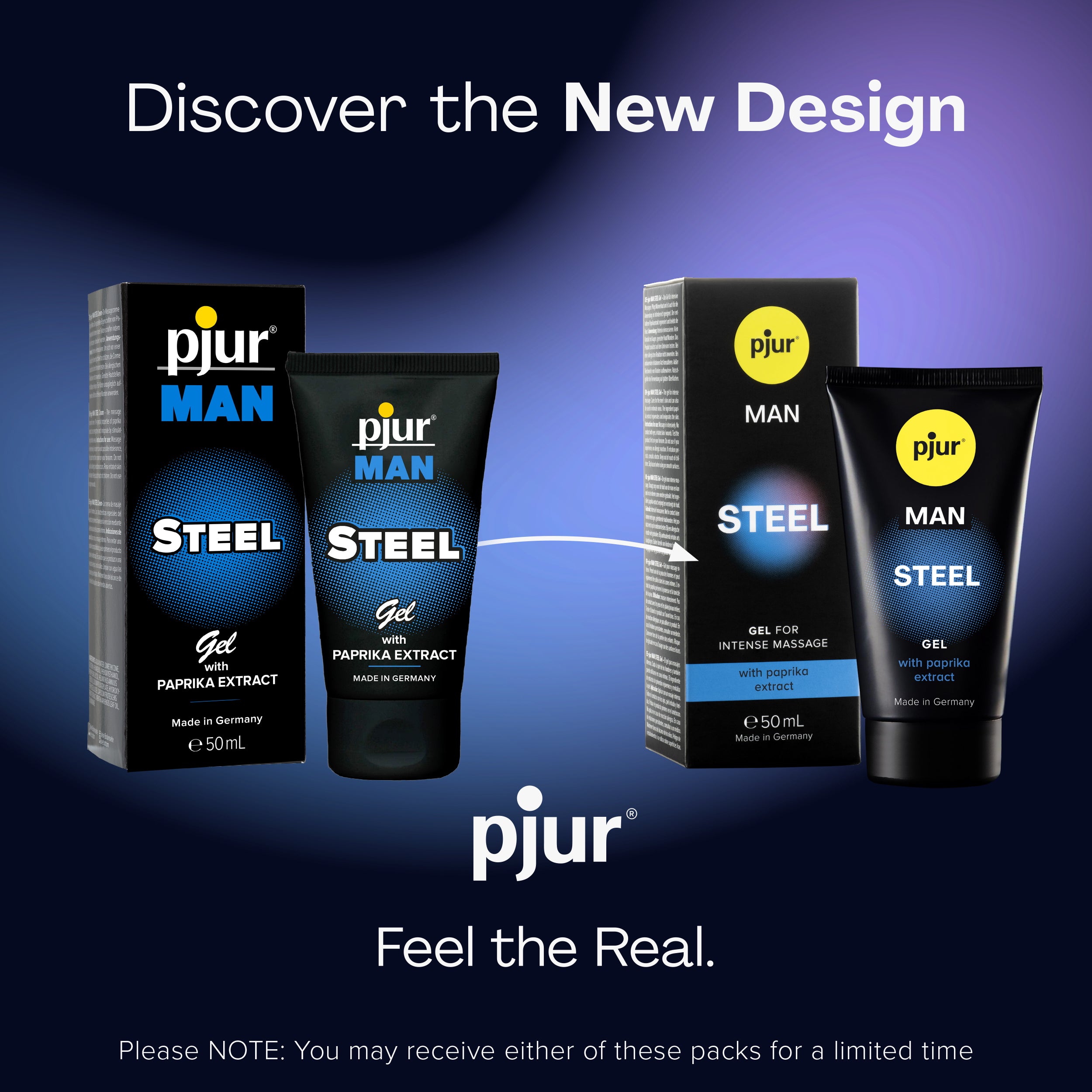 pjur MAN Steel Gel 50ml Secondary image