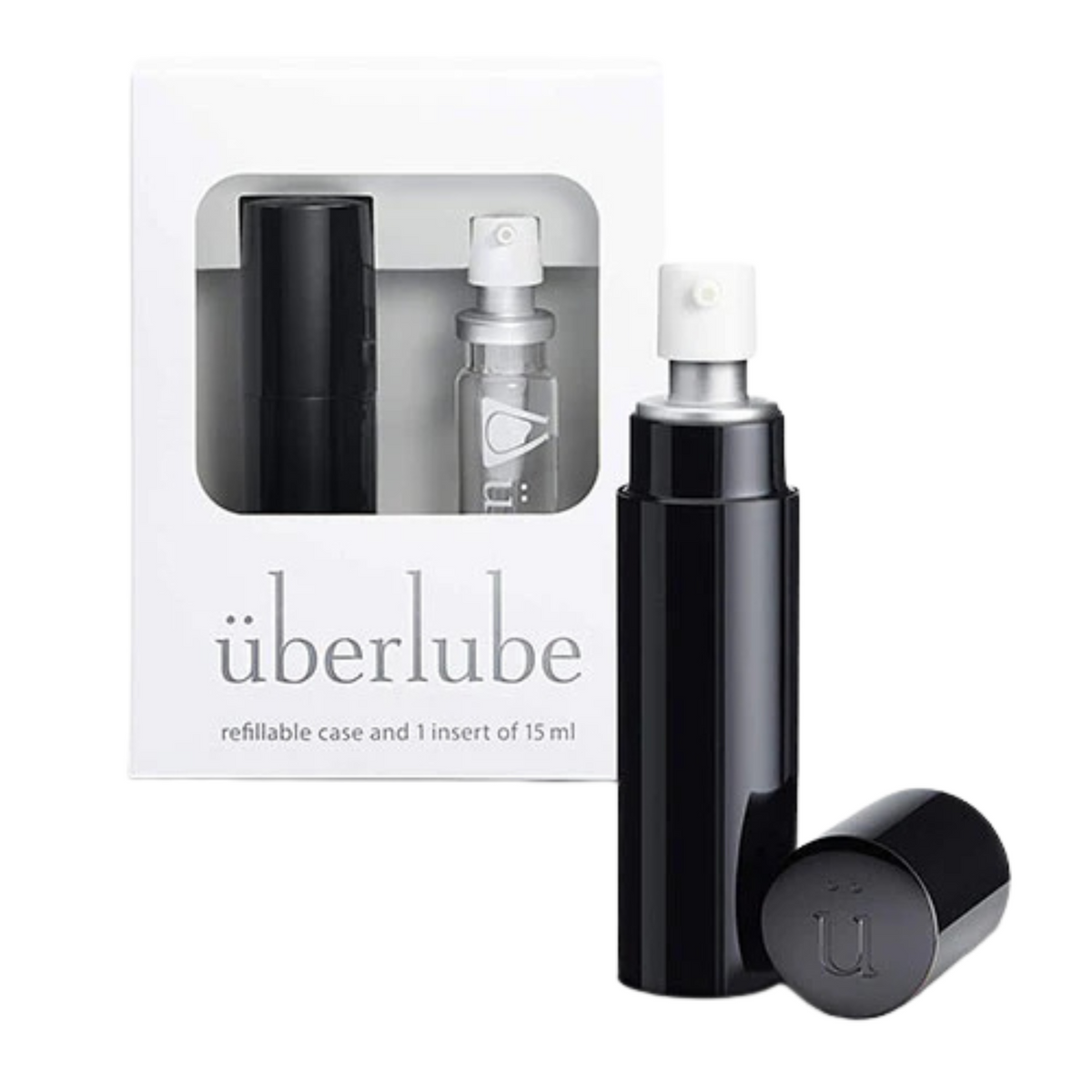 überlube Refillable Case & 1 Insert 15ml