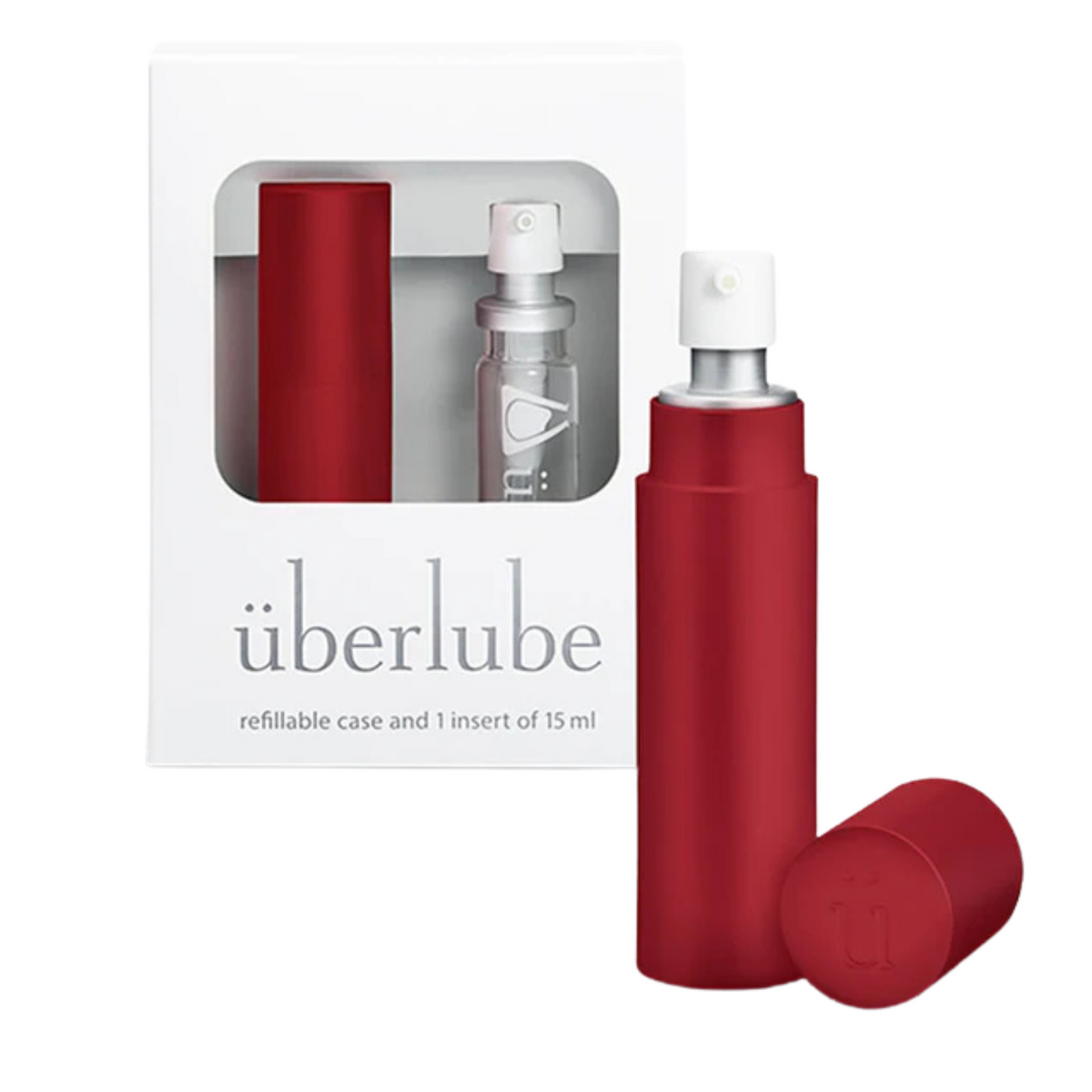 überlube Refillable Case & 1 Insert 15ml
