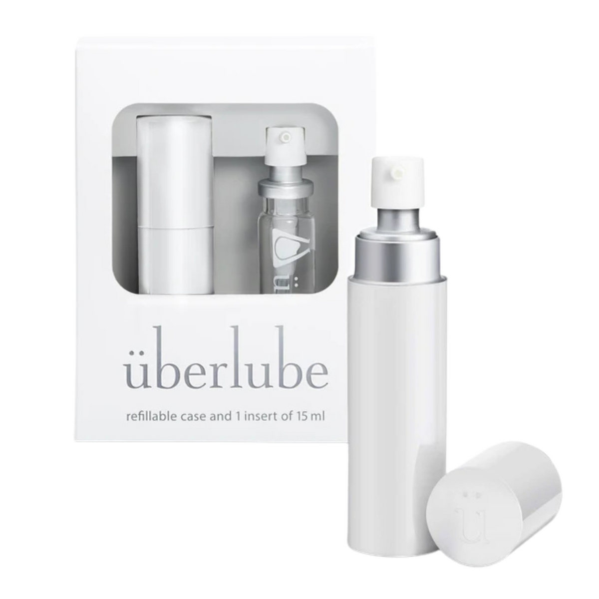 überlube Refillable Case & 1 Insert 15ml