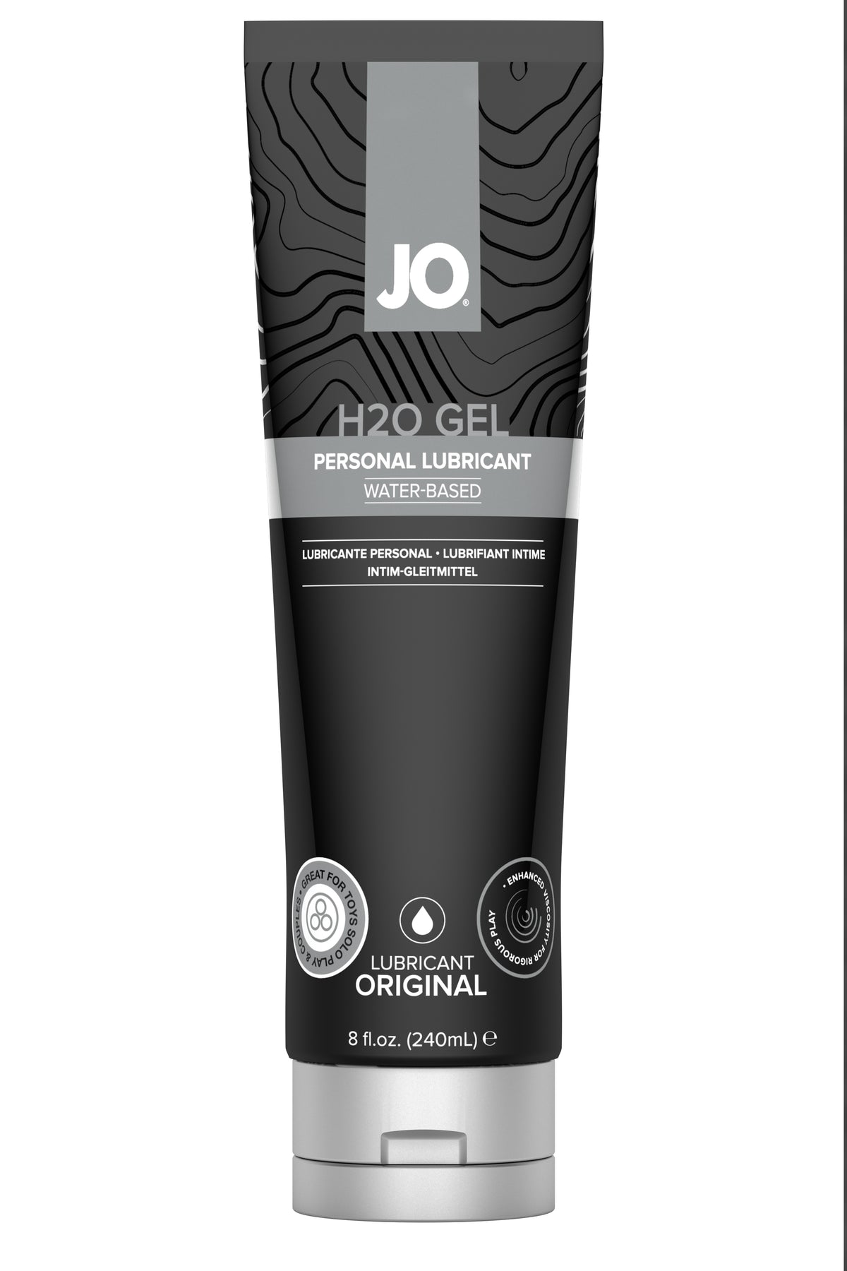 JO H2O Gel Original Lubricant Water-Based 8 fl oz