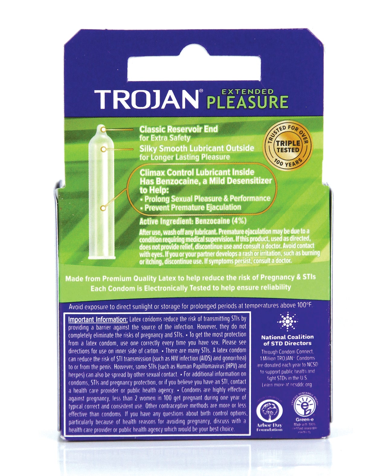 Trojan Extended Pleasure Box 3