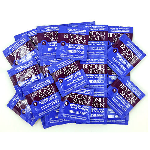 beyond seven studded condoms 50 PCS
