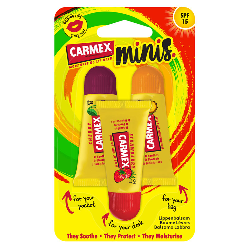 Carmex Minis 3 Sampler Tubes Main image