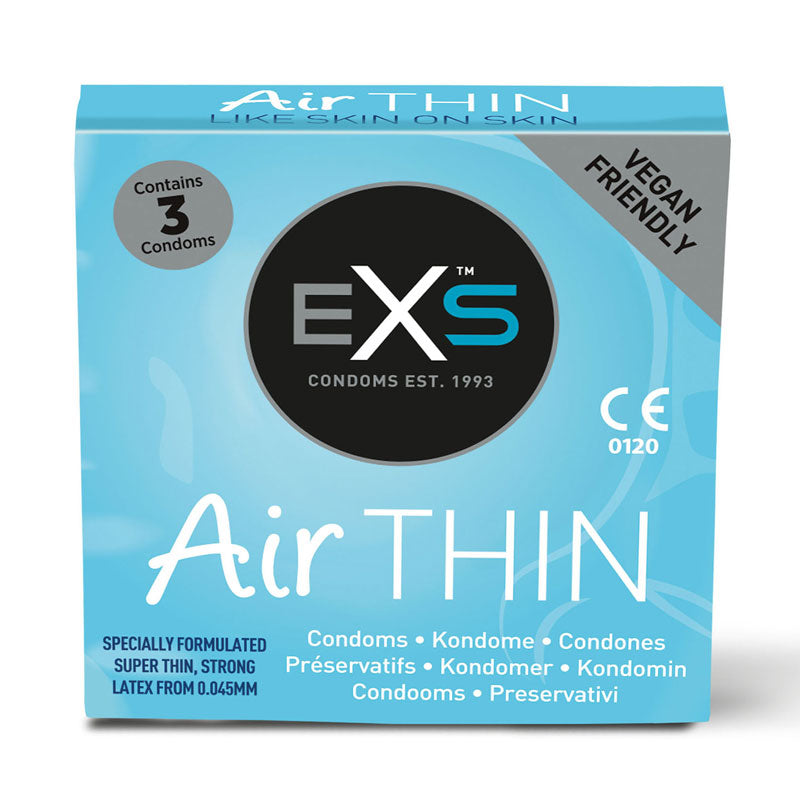 EXS Air Thin Box 3 Front | WorldCondoms Main image