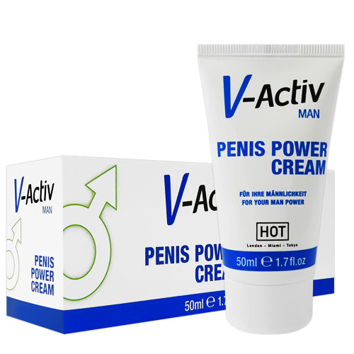 HOT V-Activ Man Penis Power Cream 50ml Secondary image