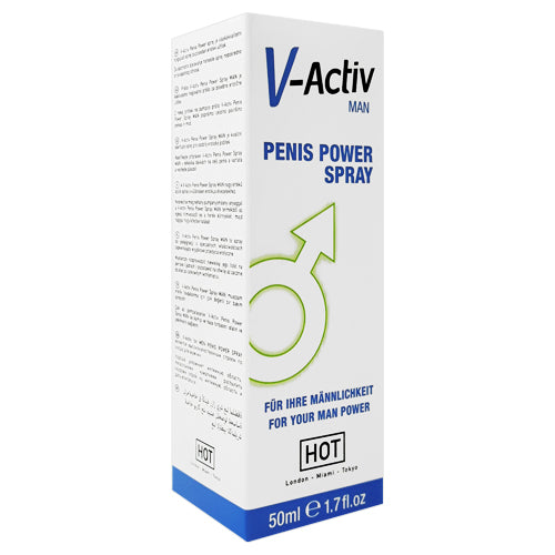 HOT V-Activ Man Penis Power Spray 50ml Secondary image
