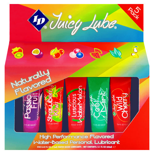 ID Juicy 5-Pack Sampler lubes Main image