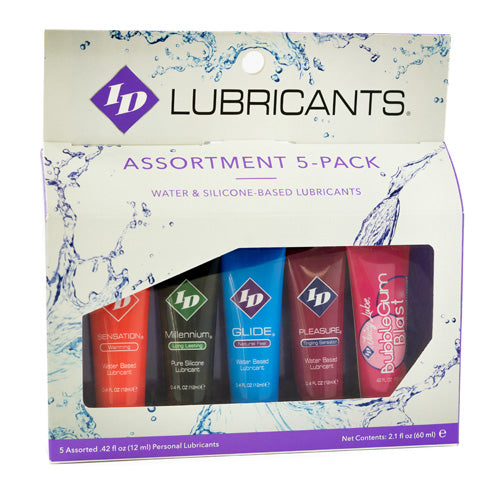 ID Sampler Assortment 5x12ml Lubes