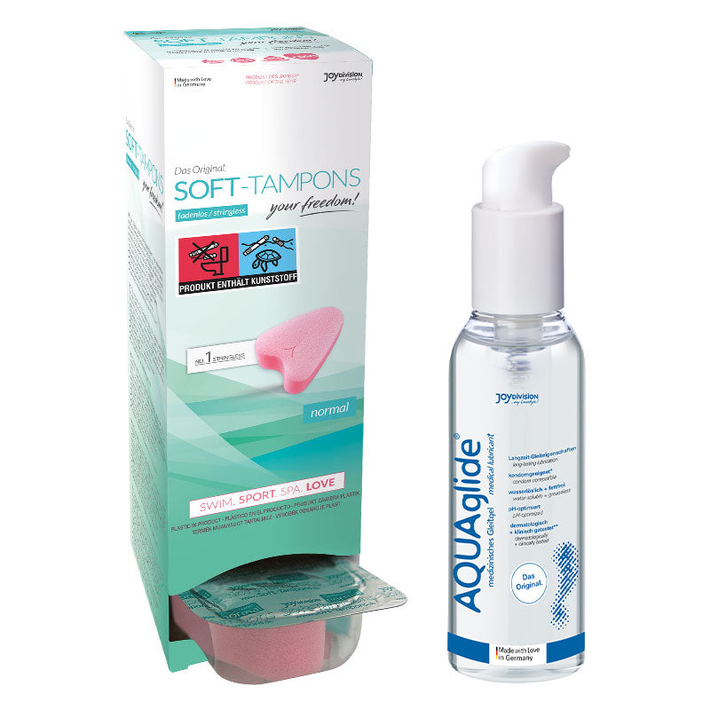 JoyDivision Soft-Tampons & Lube Set Main image