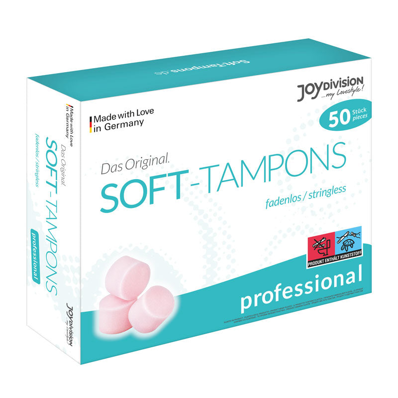JoyDivision Professional Soft-Tampons Box 50 Main image