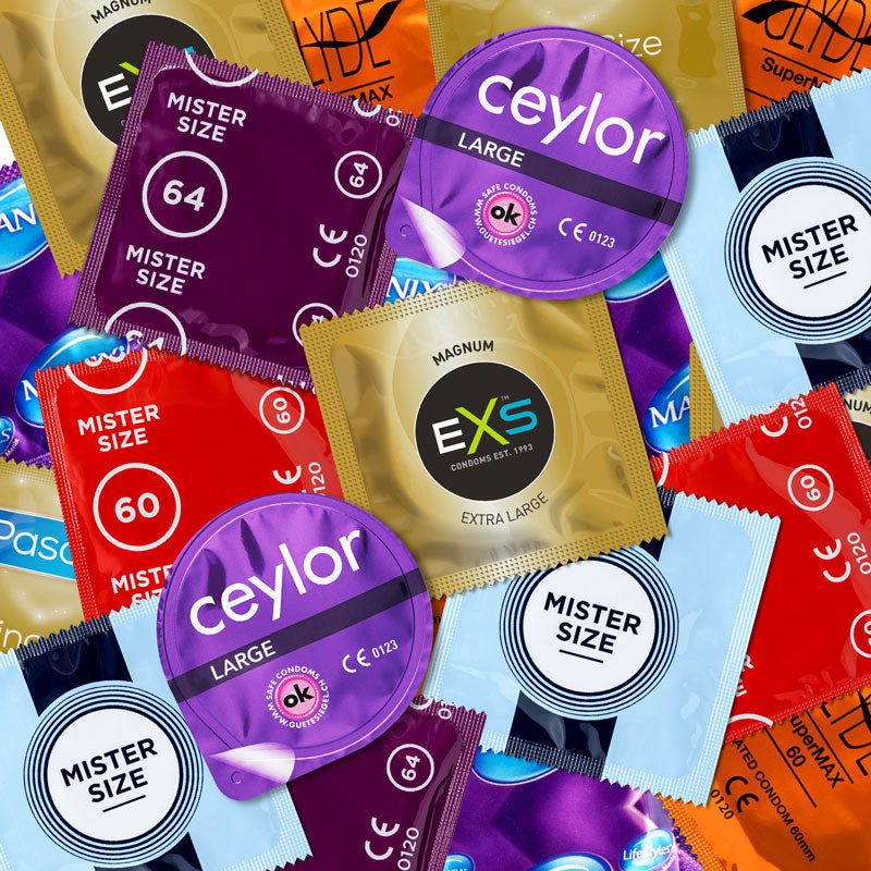 Larger Condoms Sampler Pack Secondary image