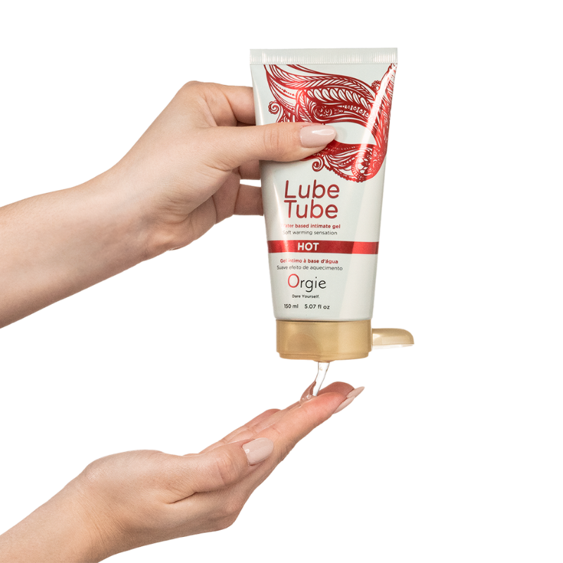 Orgie Lube Tube HOT Intimate Gel 150ml Secondary image