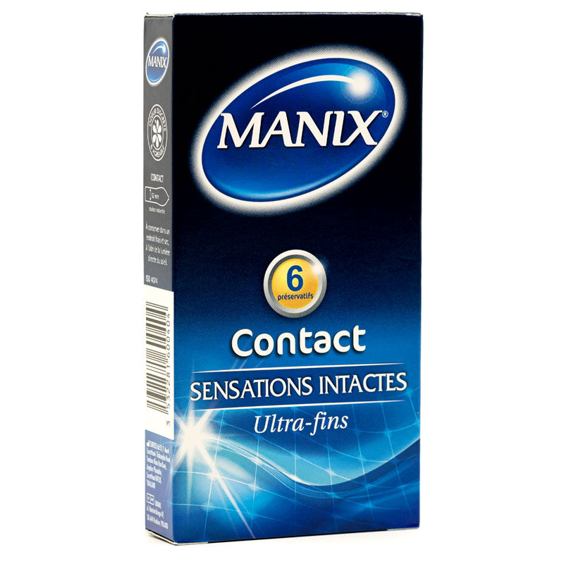 Mates Contact Ultra-fins Condoms Box 6 Front | WorldCondoms Main image