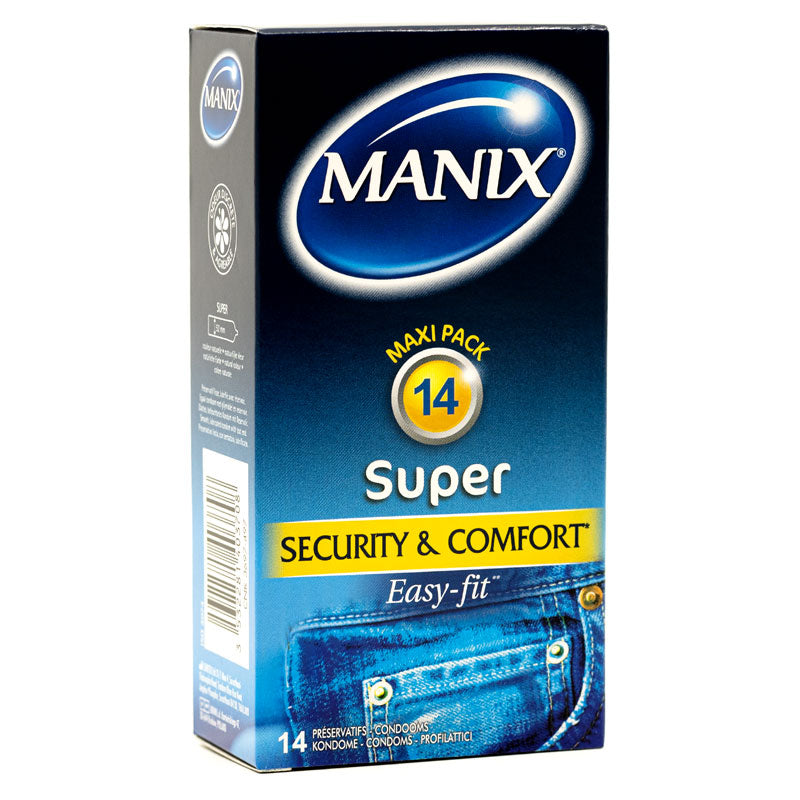 Mates Super Easy-fit Condoms Box 14 Front | WorldCondoms Main image
