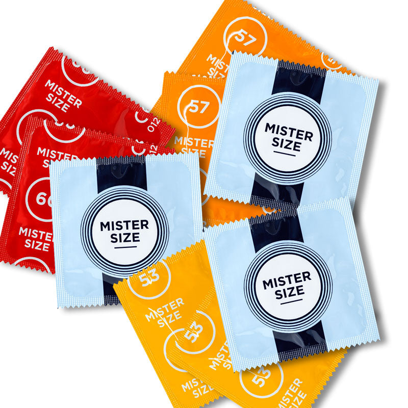 Mister Size Regular Condoms Sampler 3 x 3 Pack