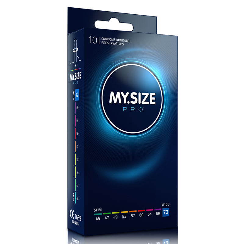 My.Size PRO 72mm Condoms Box 10 | WorldCondoms Main image